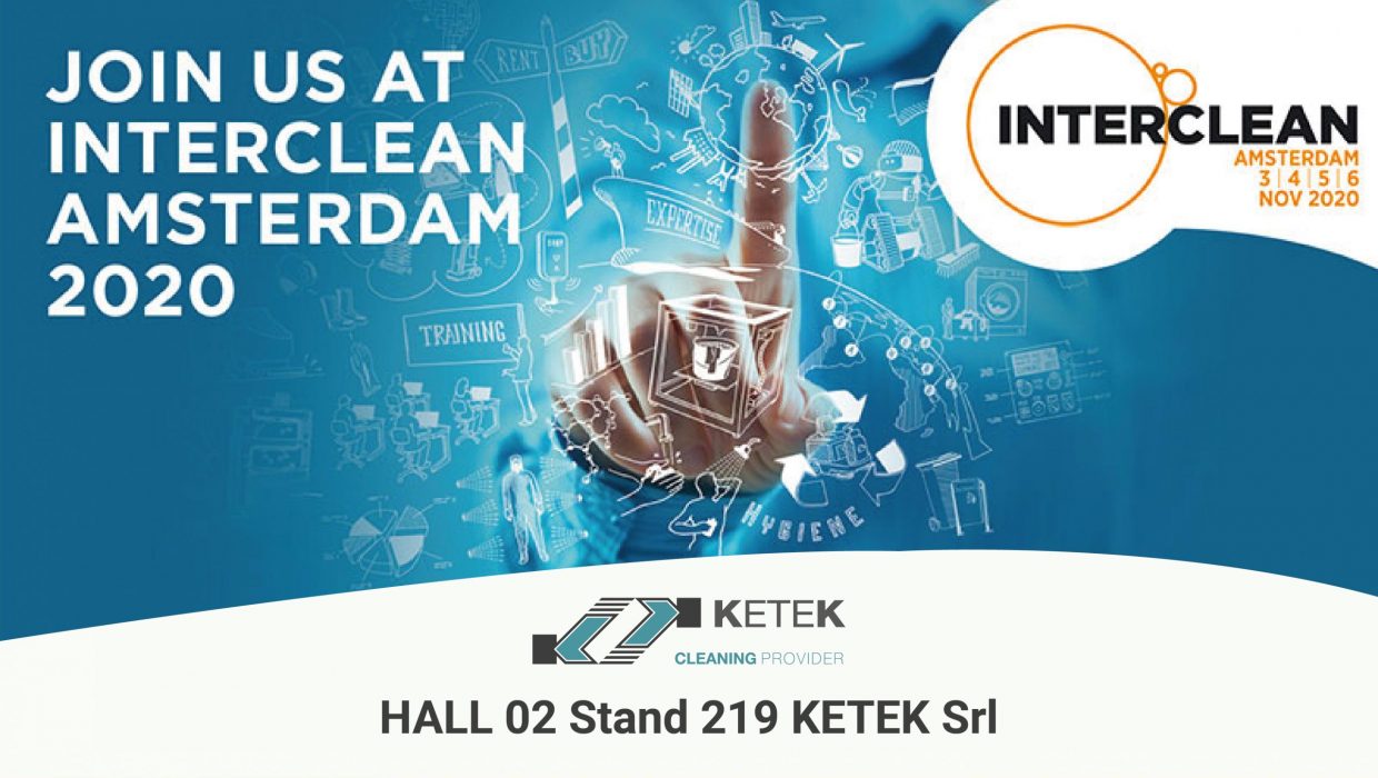 Ketek parteciperà all’Interclean Amsterdam 2020!